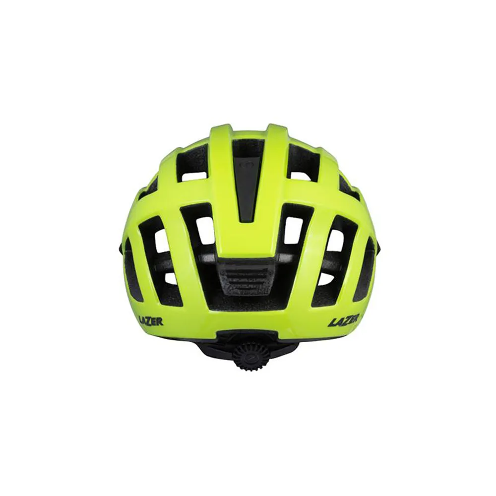 1080012 CASCO MTB COMPACT AMARILLO FOSFORESCENTE UNITALLA MARCA LAZER