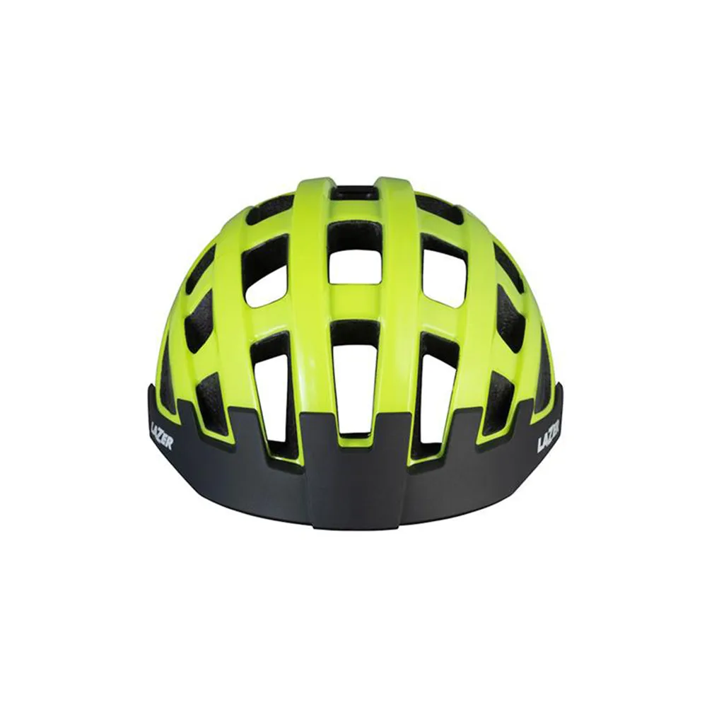 1080012 CASCO MTB COMPACT AMARILLO FOSFORESCENTE UNITALLA MARCA LAZER