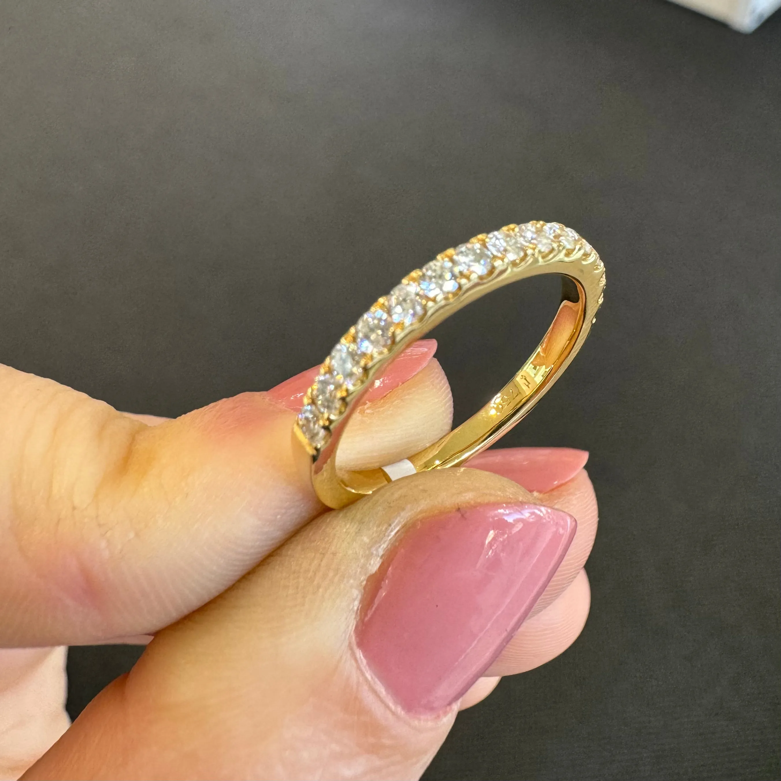 18ct Yellow Gold Diamond Eternity Ring