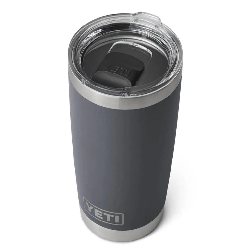 21070060028 TERMO RAMBLER 20oz CHARCOAL MARCA YETI