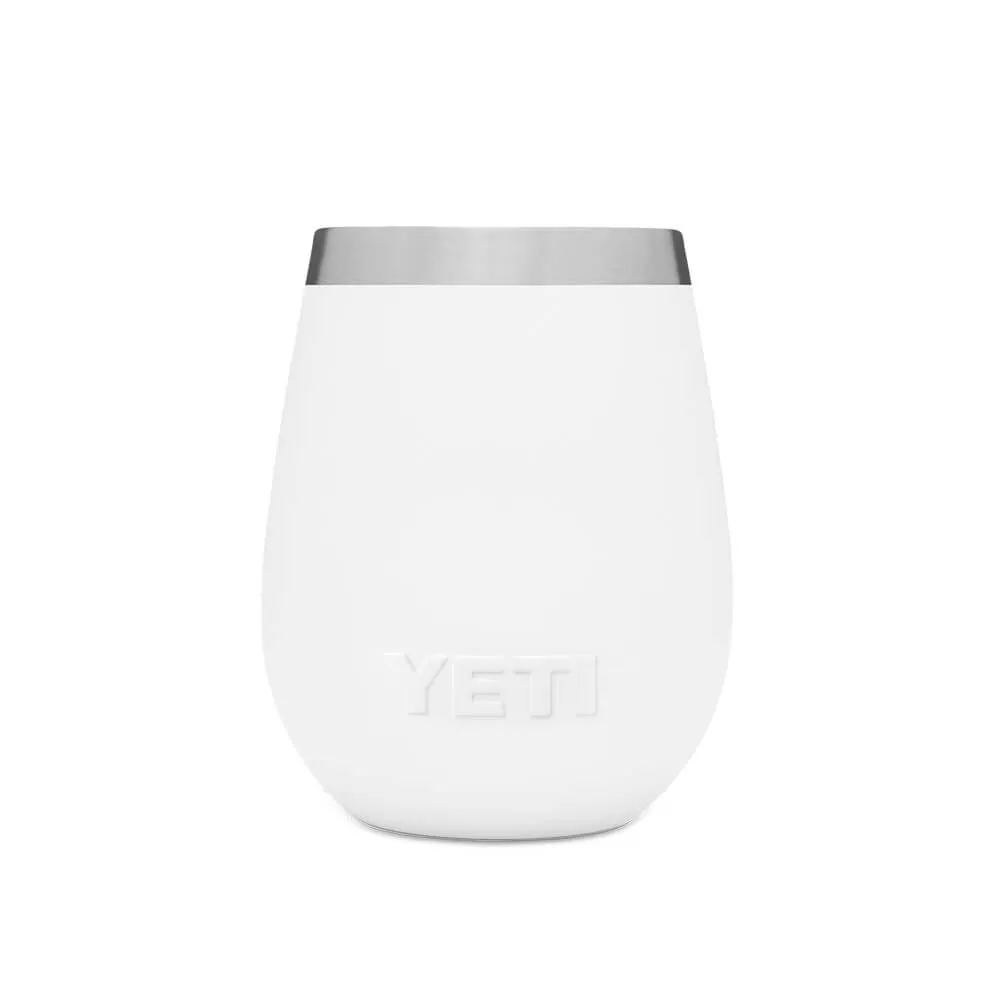 21071500586 TERMO RAMBLER 10oz WINE TAPA MAGNETICA BLANCO MARCA YETI