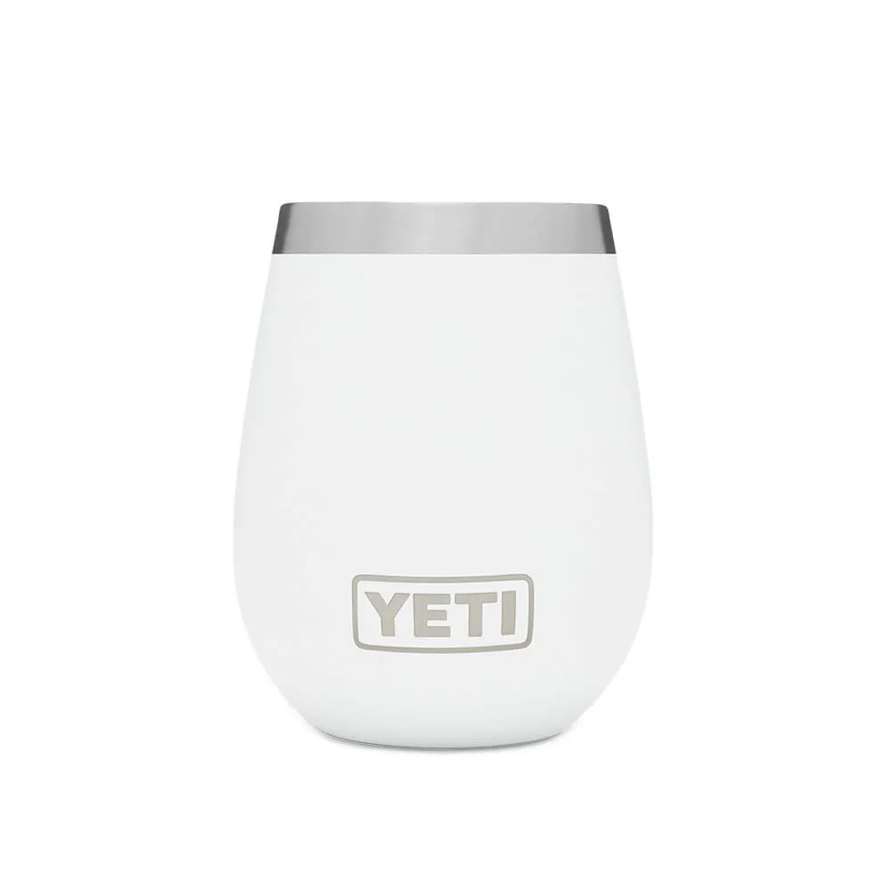 21071500586 TERMO RAMBLER 10oz WINE TAPA MAGNETICA BLANCO MARCA YETI