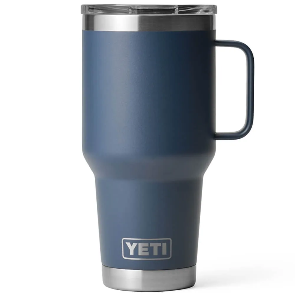 21071500731 TAZA RAMBLER 30oz TRAVEL MUG CON TAPA STRONGHOLD MARINO MARCA YETI