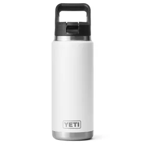 21071501823 TERMO RAMBLER 26oz STRAW BOTTLE BLANCO MARCA YETI