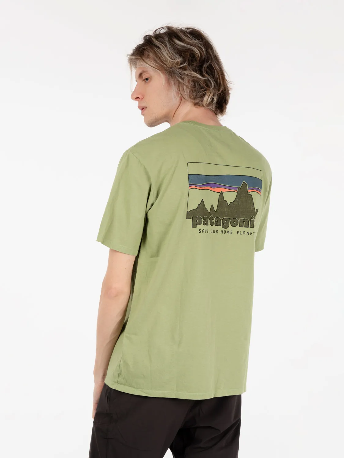 73 Skyline organic t-shirt green