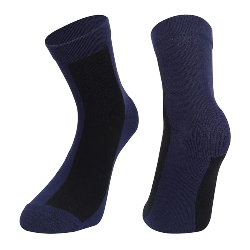 Adidas Heel & Toe Cushion High Ankle Socks (Colligiate Navy/Grey)