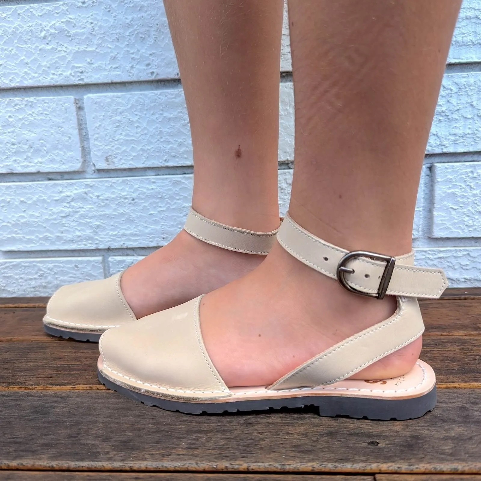 Ankle - Leather BEIGE