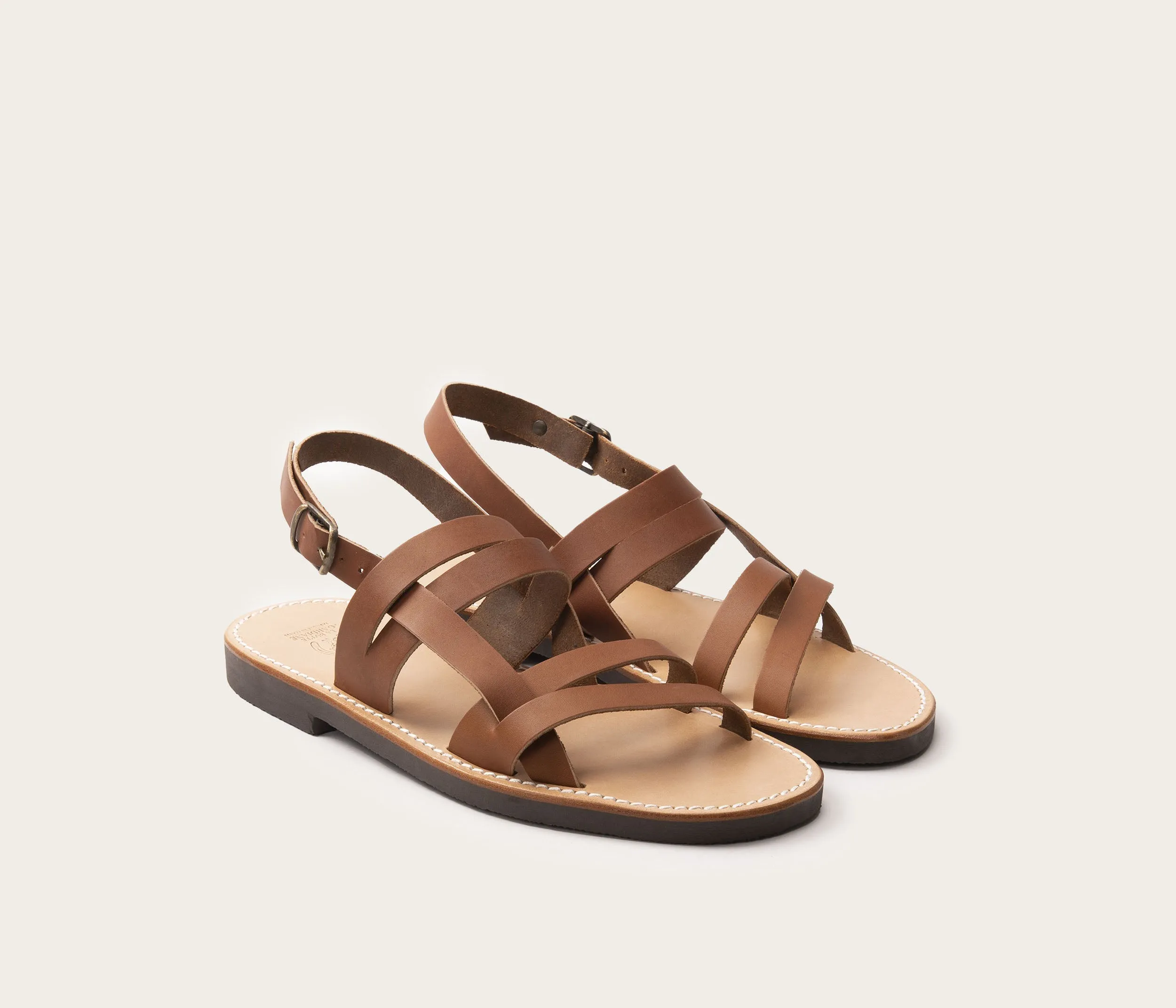 Apt Men's Brown Sandal