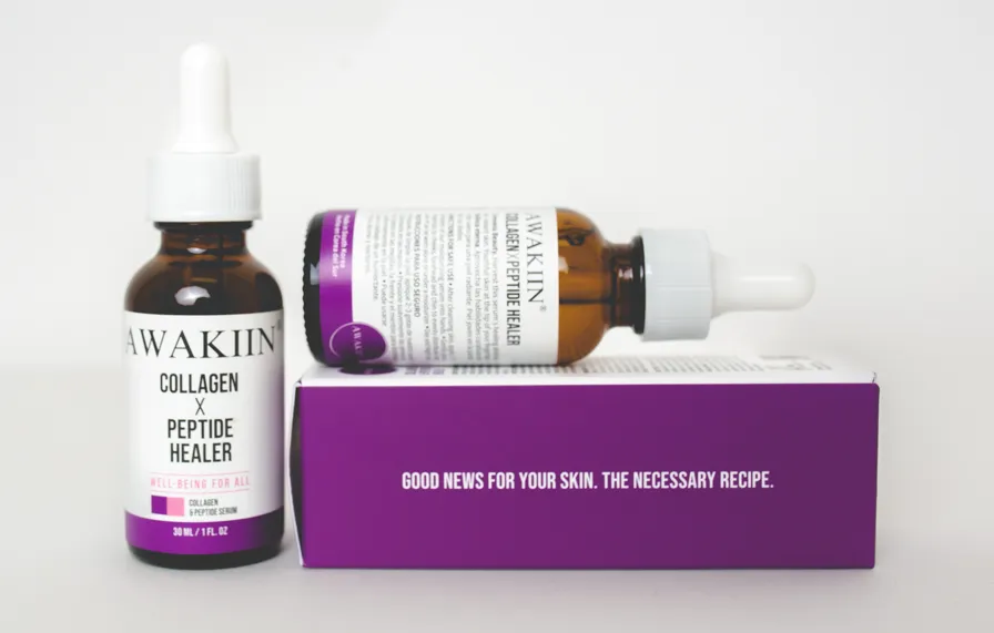 AWAKIIN Collagen X Peptide Healer Suero Con Colágeno