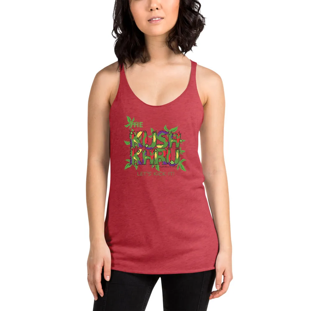 BABE KUSH TANG-DAW-HIRO Mode Women's Racerback Tank