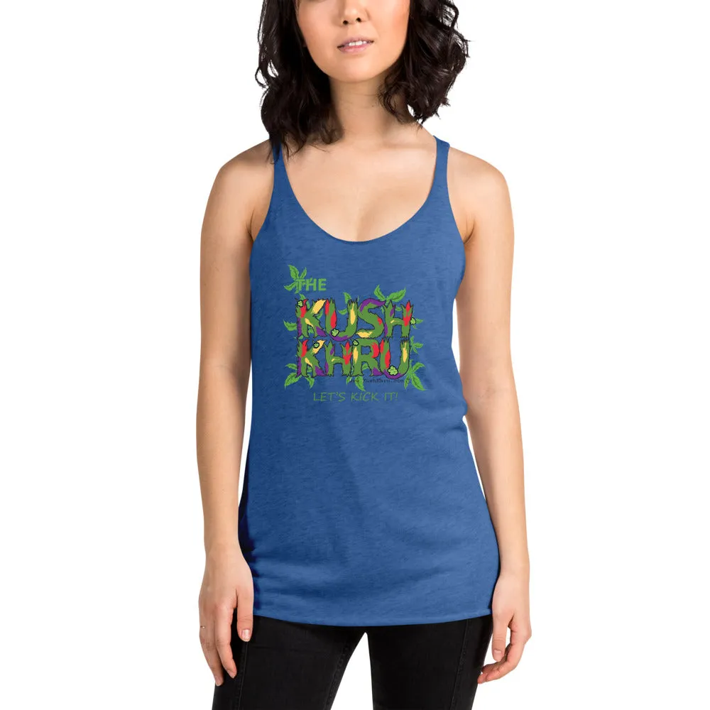 BABE KUSH TANG-DAW-HIRO Mode Women's Racerback Tank