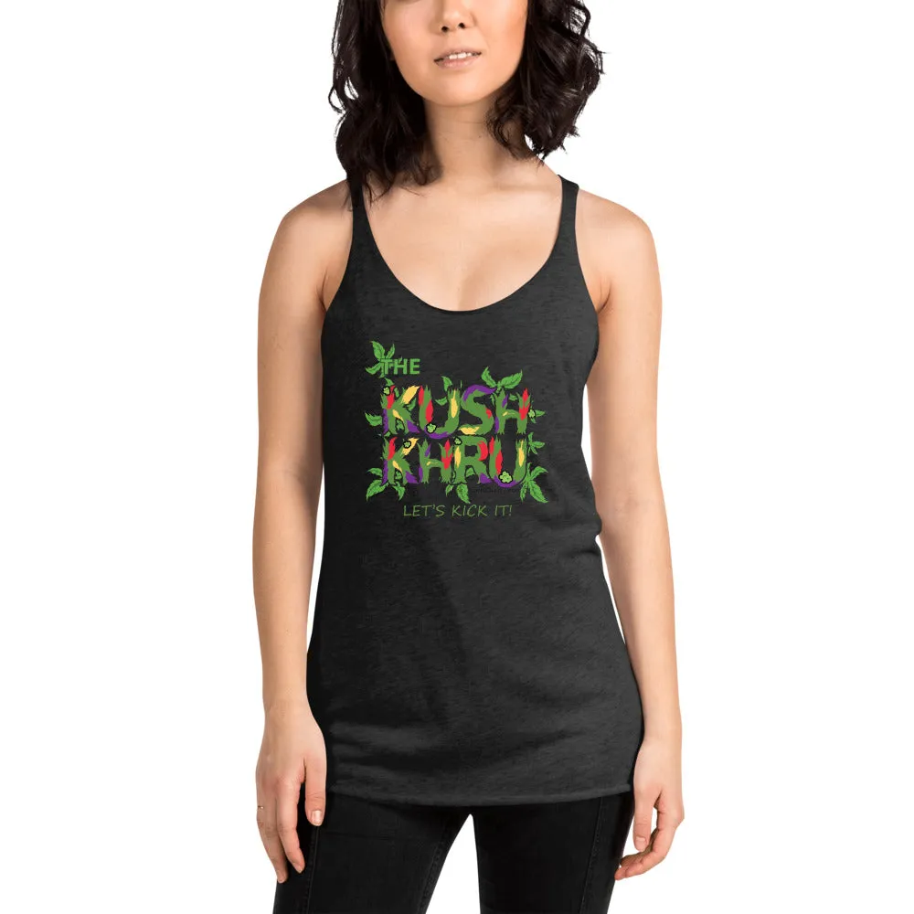 BABE KUSH TANG-DAW-HIRO Mode Women's Racerback Tank