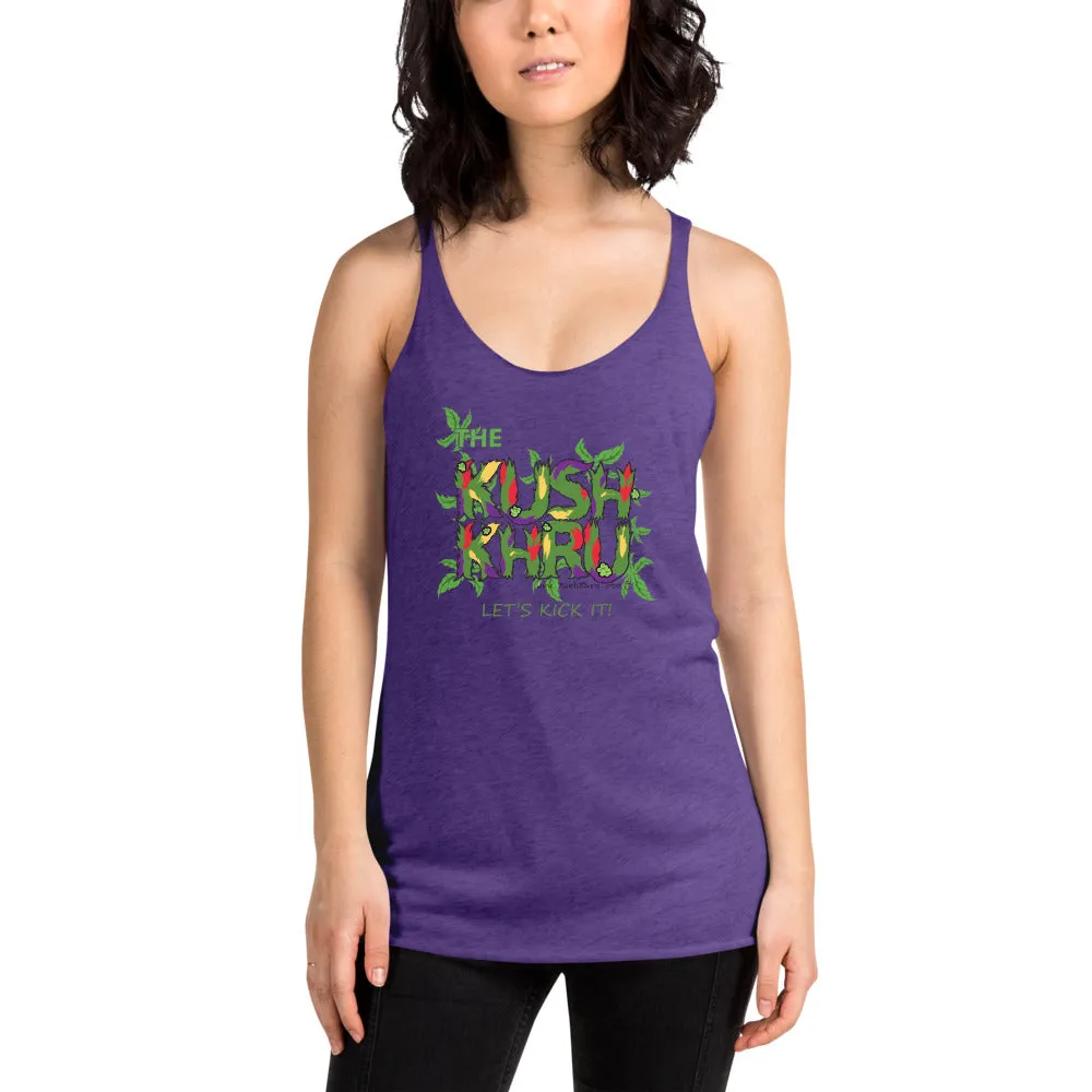 BABE KUSH TANG-DAW-HIRO Mode Women's Racerback Tank