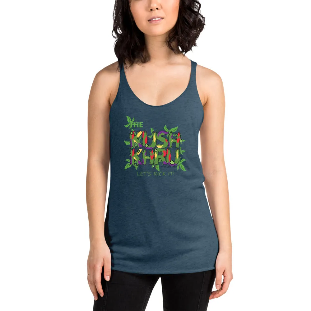 BABE KUSH TANG-DAW-HIRO Mode Women's Racerback Tank