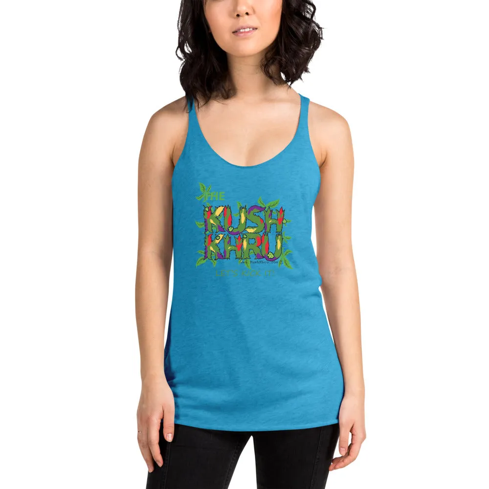 BABE KUSH TANG-DAW-HIRO Mode Women's Racerback Tank