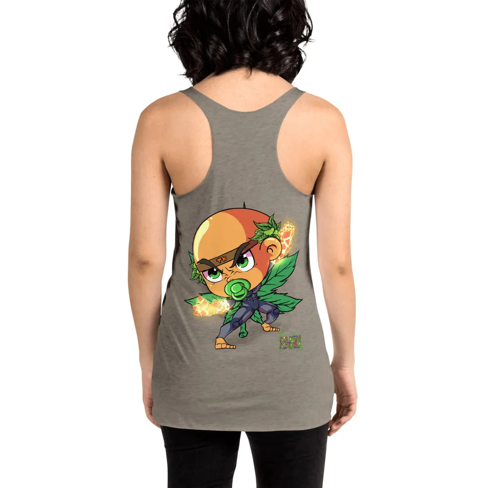 BABE KUSH TANG-DAW-HIRO Mode Women's Racerback Tank