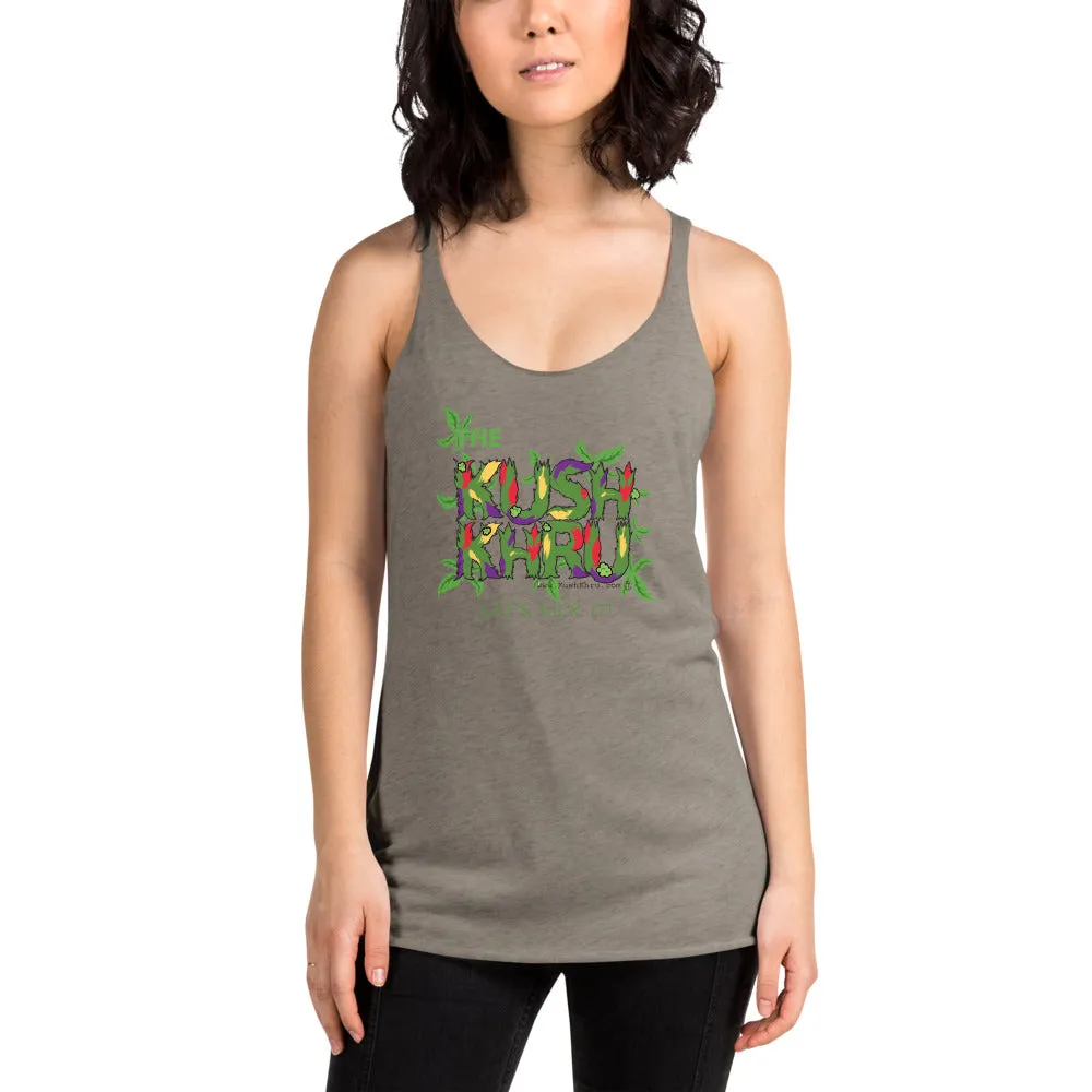 BABE KUSH TANG-DAW-HIRO Mode Women's Racerback Tank