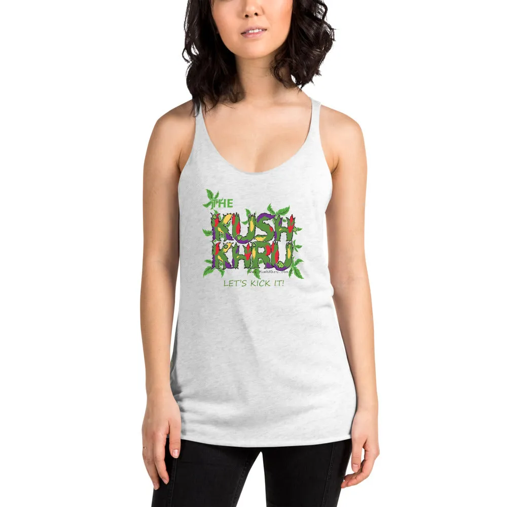 BABE KUSH TANG-DAW-HIRO Mode Women's Racerback Tank