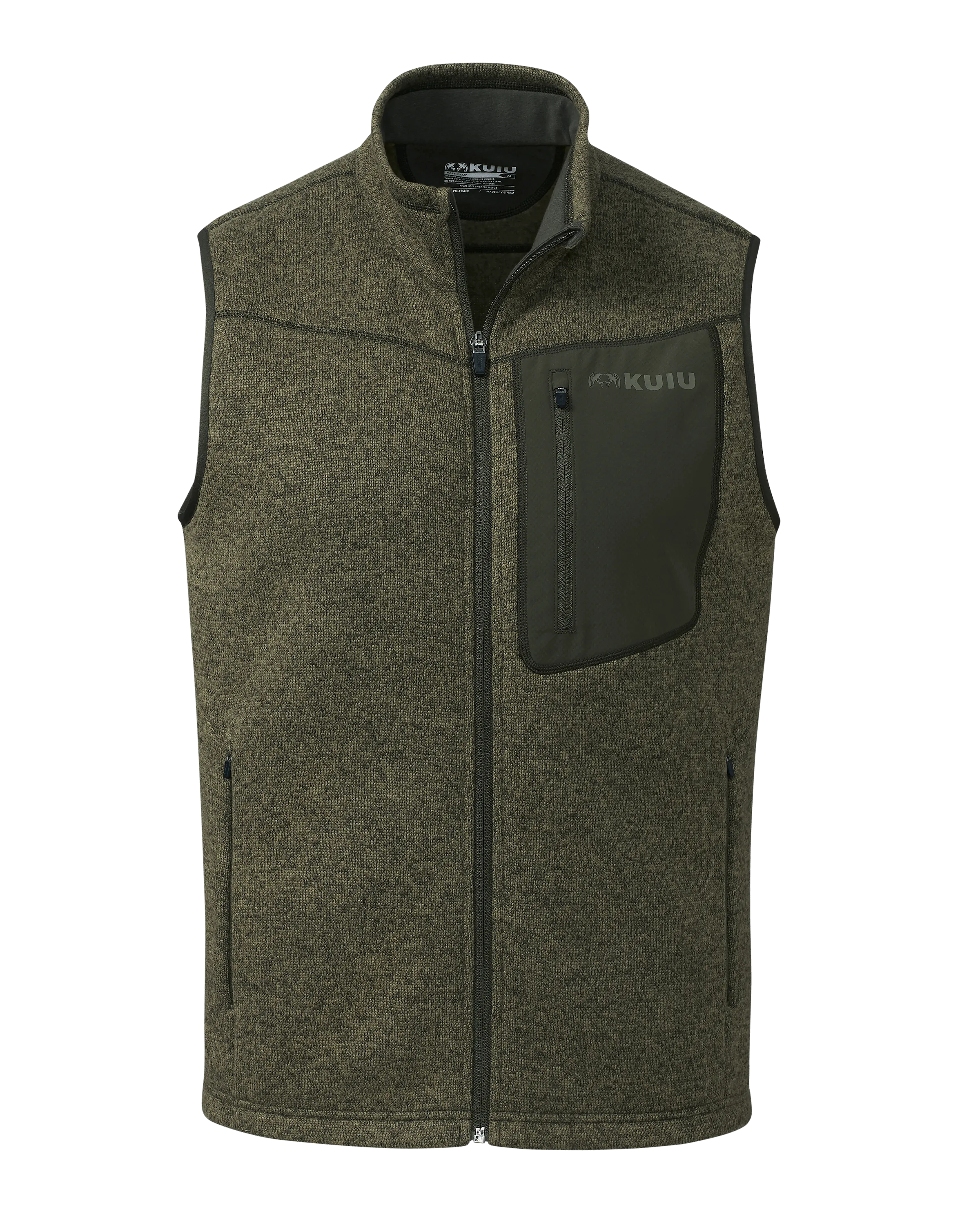 Base Camp Sweater Vest | Olive Heather