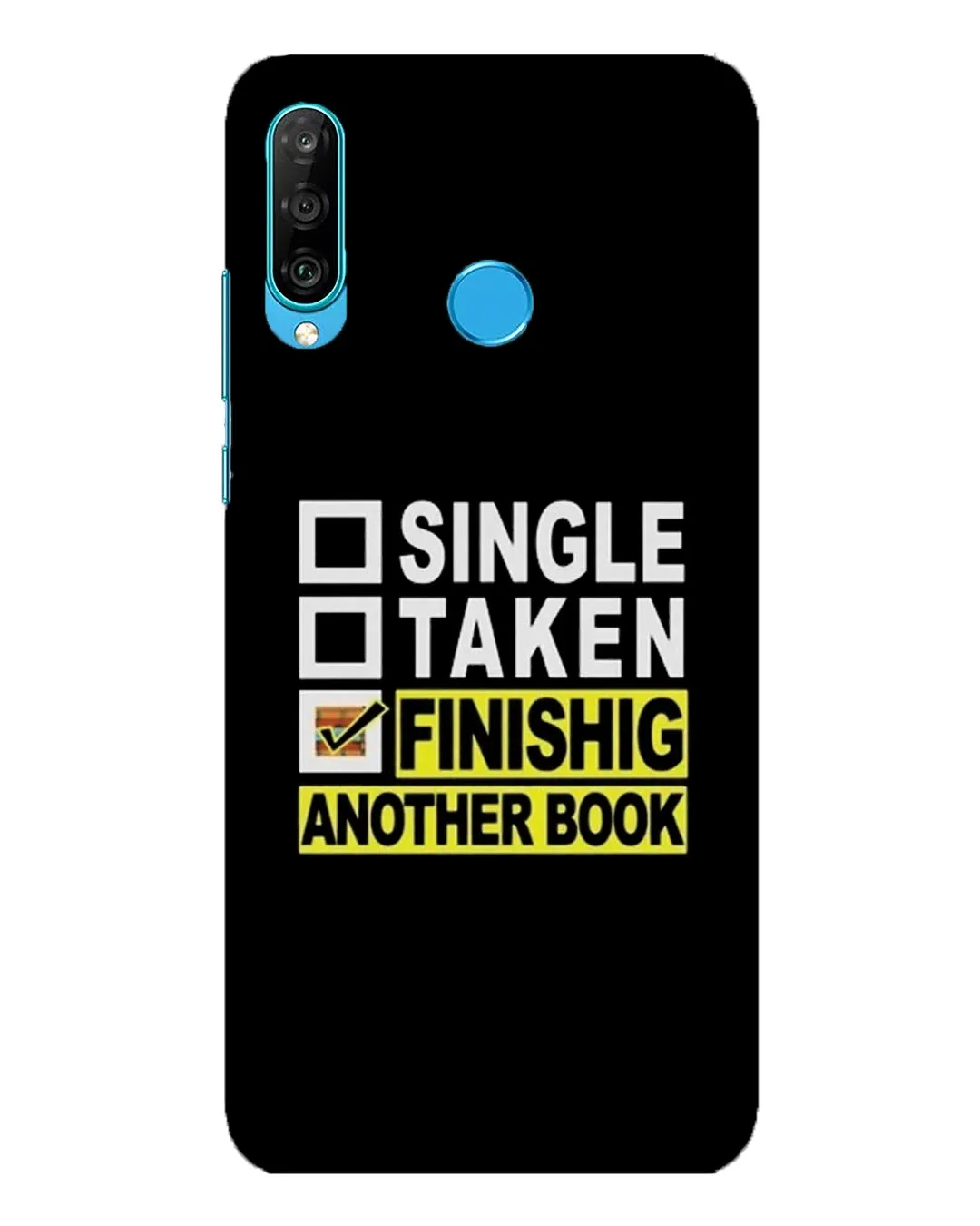 Bibliophile status |  Huawei P30 Lite  Phone Case