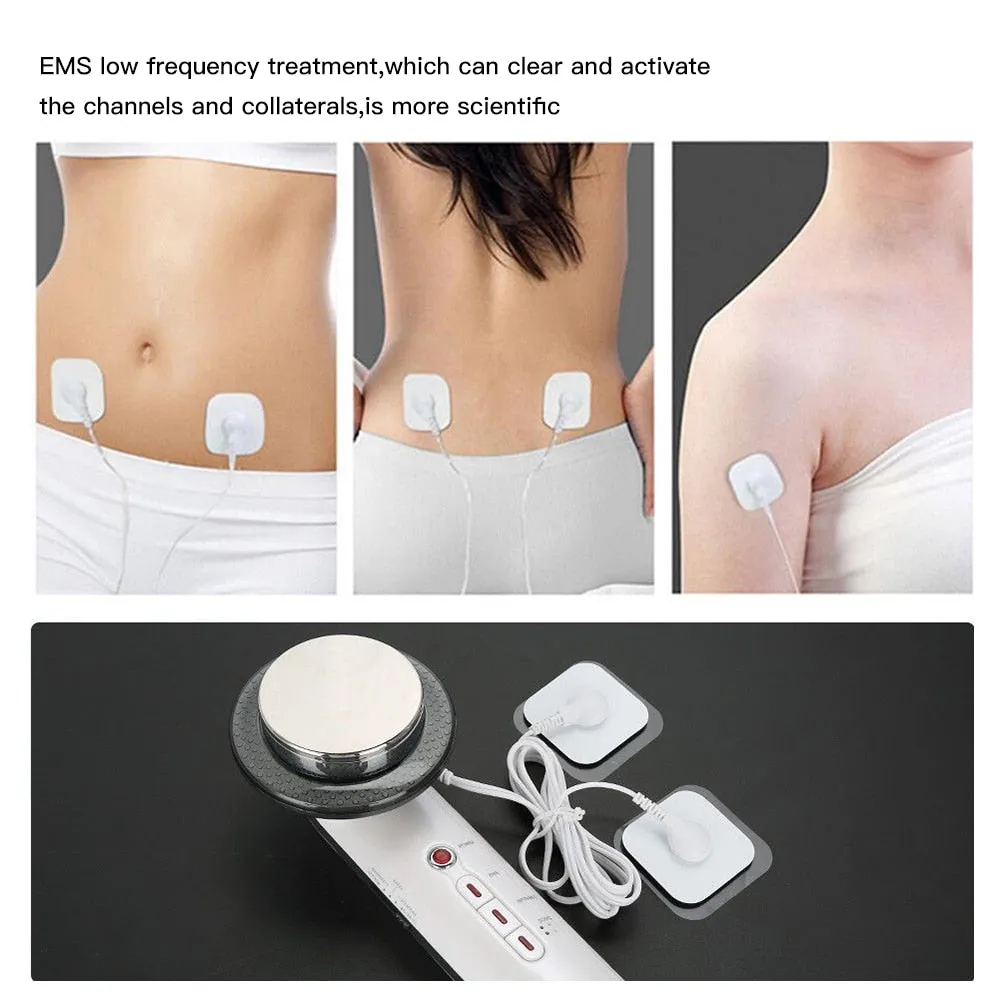 Body Slimming Massager 3 in 1 EMS Infrared Ultrasonic Massager Ultrasound Slimming Fat Burner Cavitation Face Beauty Machine