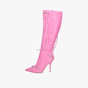 Botas Omnia rosa