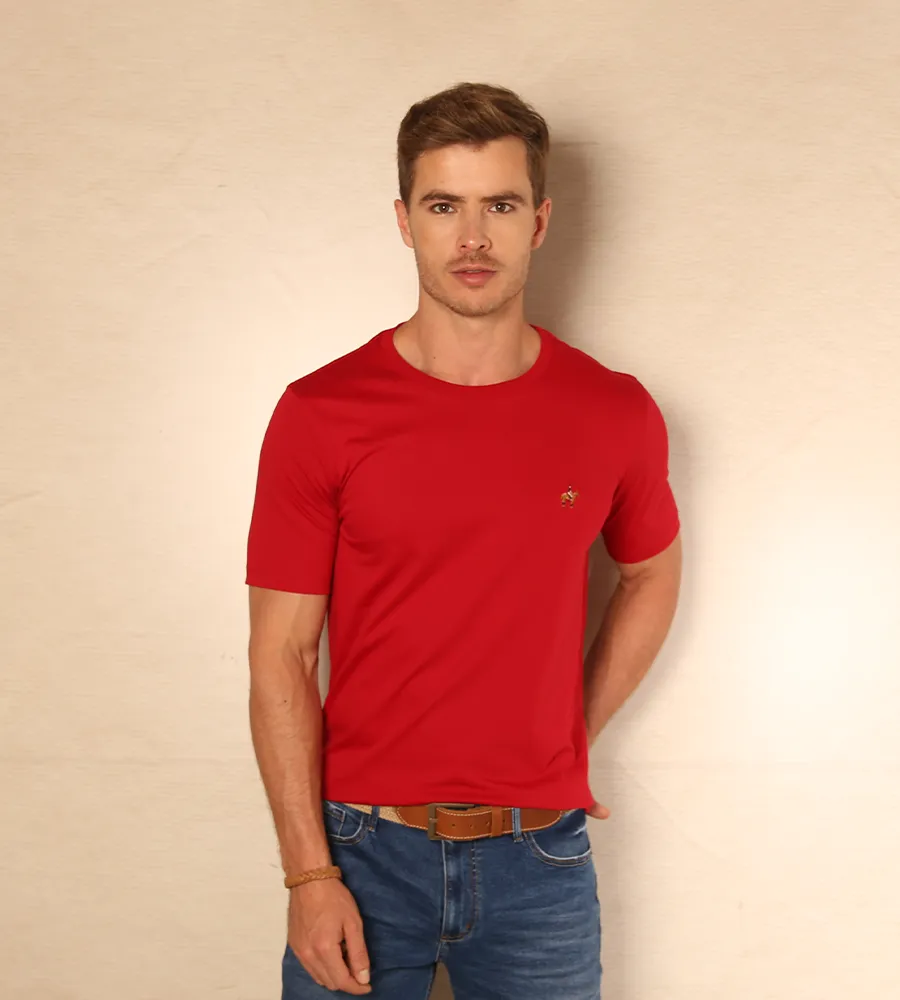 Camiseta Bordada F/E Roja Ref. 152040424