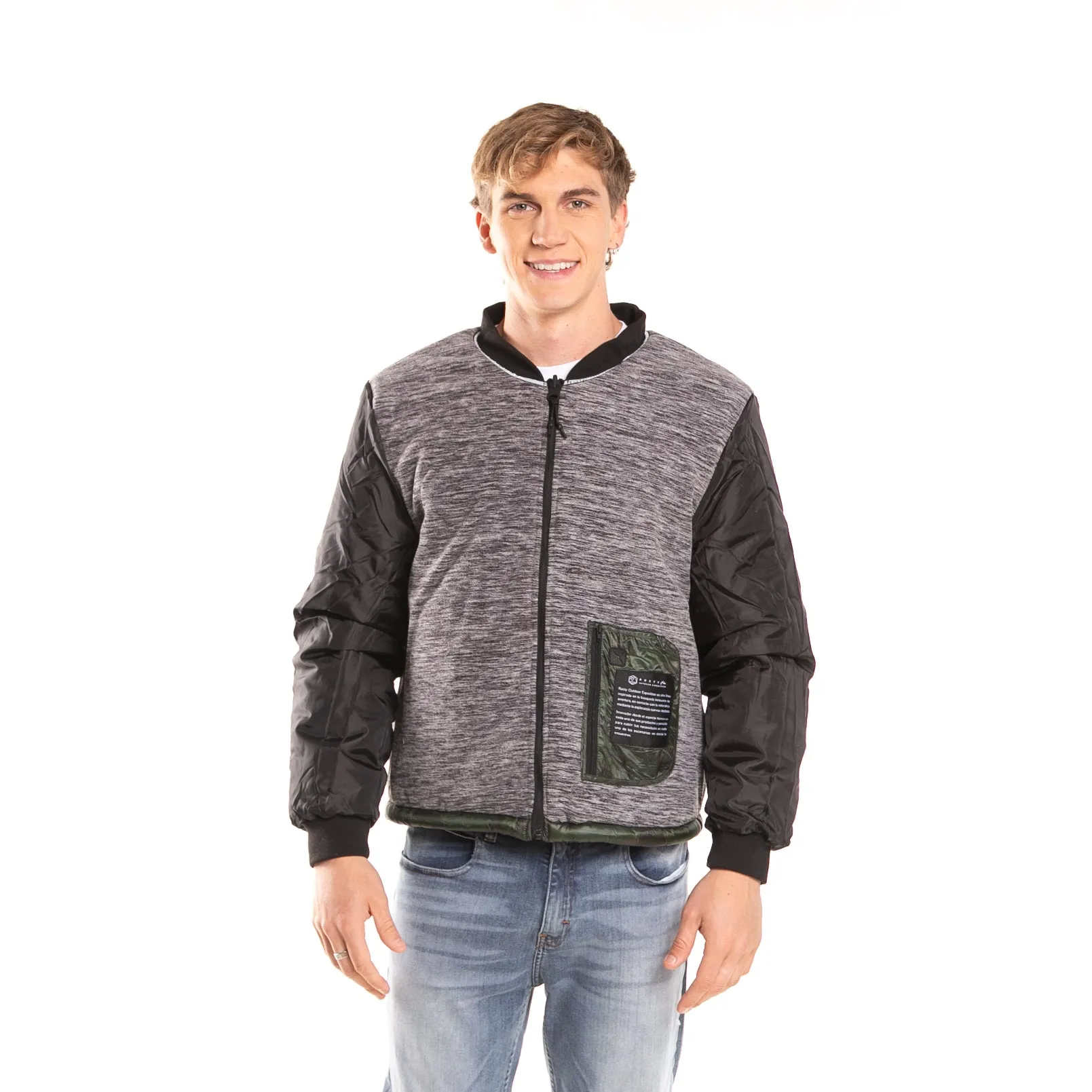 Campera Abrigo Rusty Double Dragon Jk Black