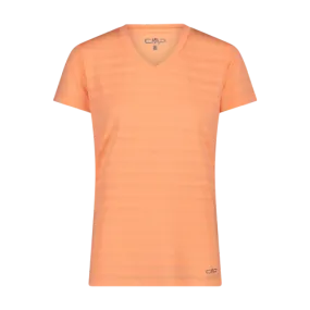 CMP T-shirt donna con inserti in mesh orizzontali da trekking Donna