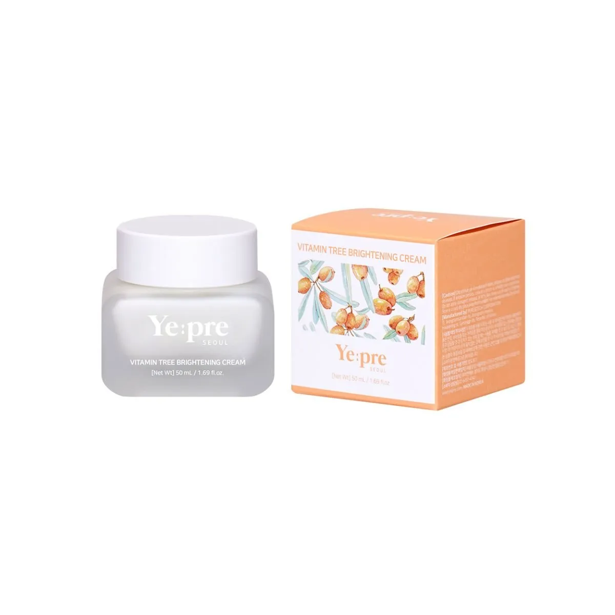 Crema facial Yepre Vitamin Tree Brightening Cream 50ml