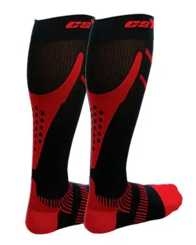 CSX Men's & Women's Firm Compression Pickleball Socks 20-30 Compression