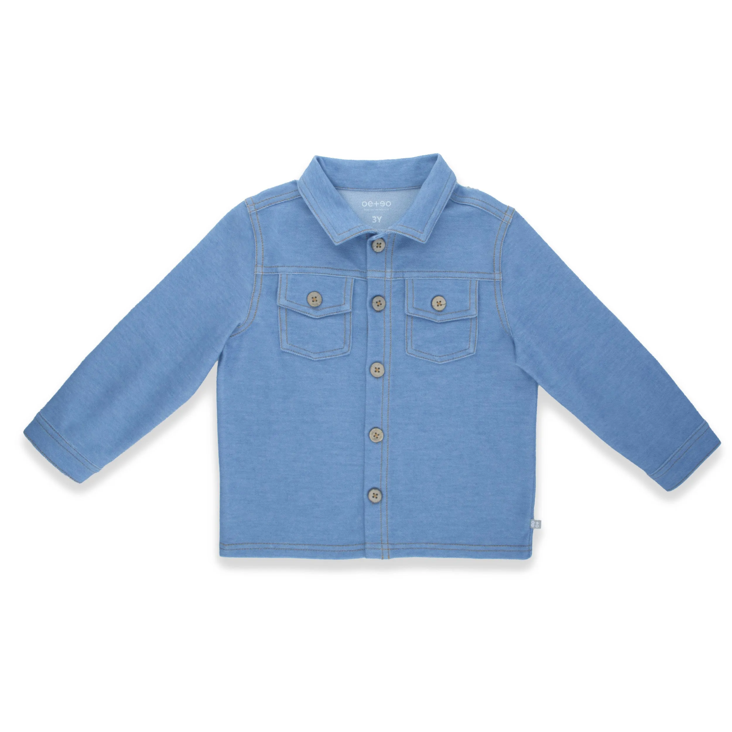 Denim Toddler Shacket