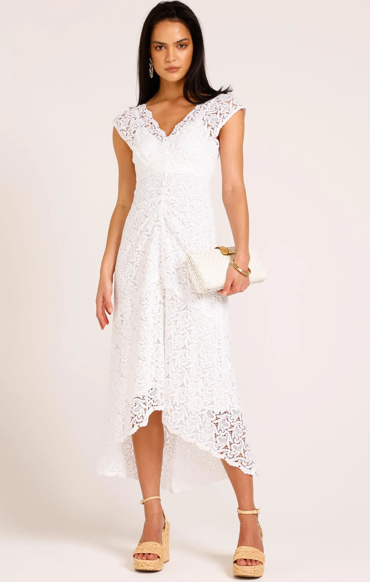 Don’t Be Light Dress - White Lace