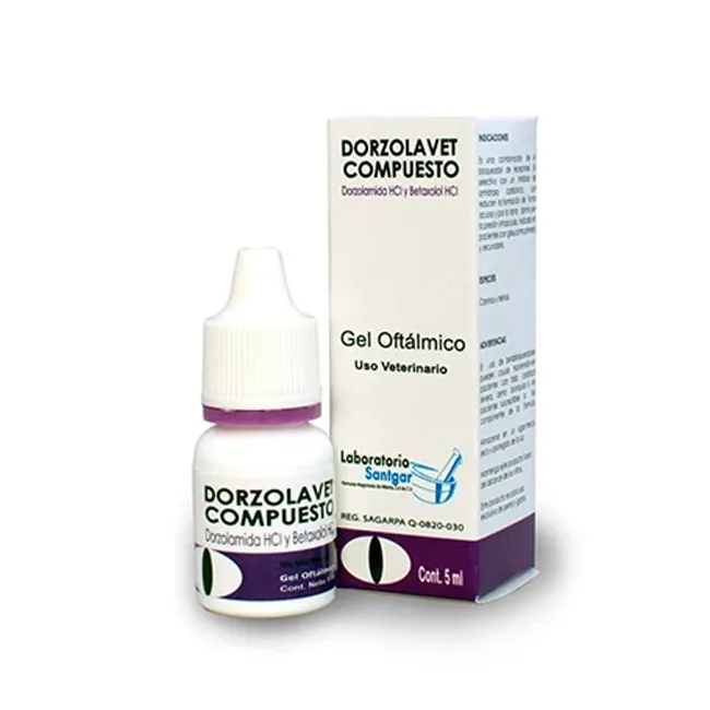 Dorzolavet Compuesto 5 Mg Gel Oftálmico - Santgar