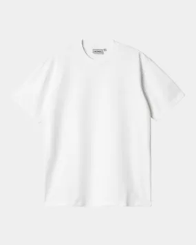 Duster Script T-Shirt | White