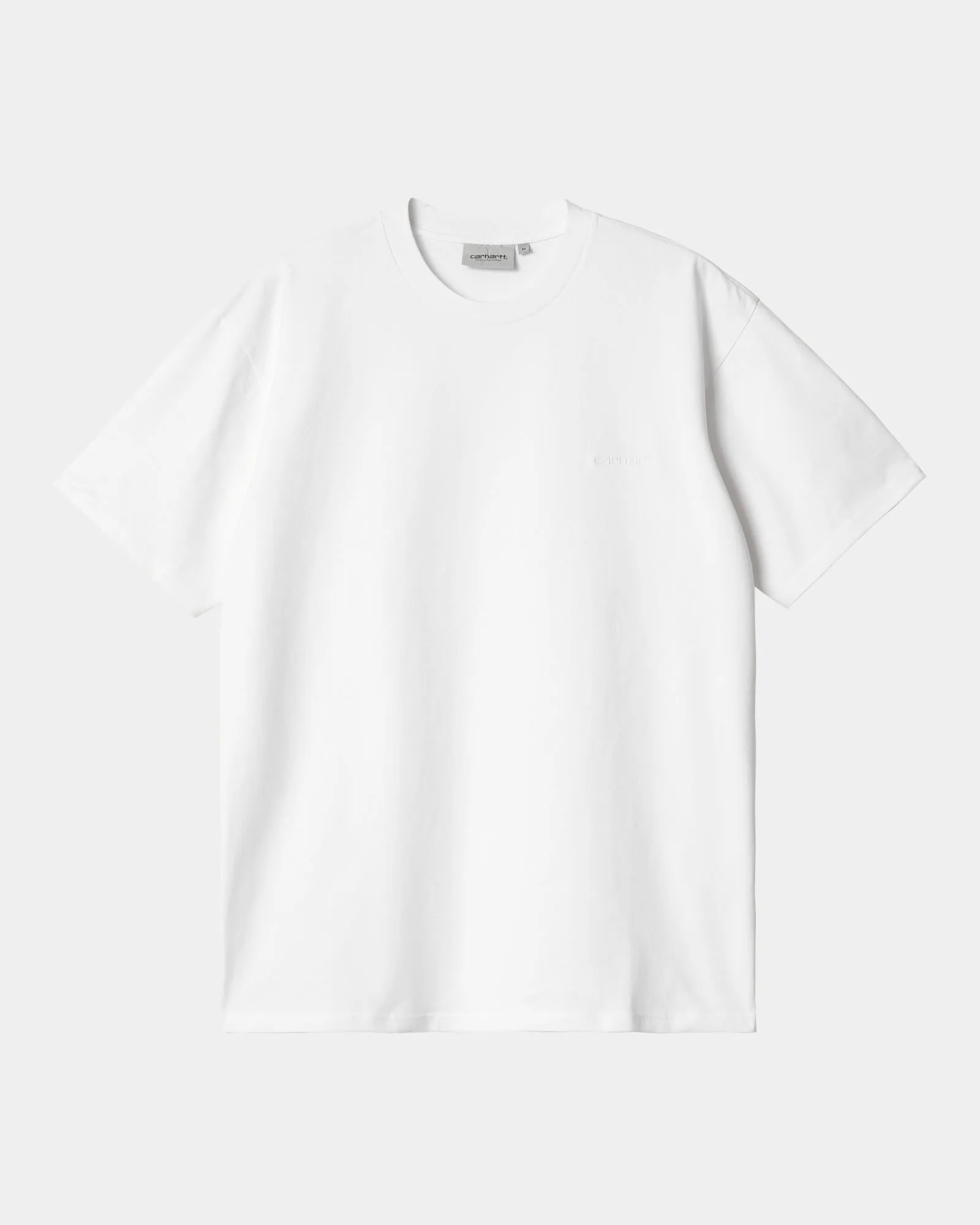 Duster Script T-Shirt | White