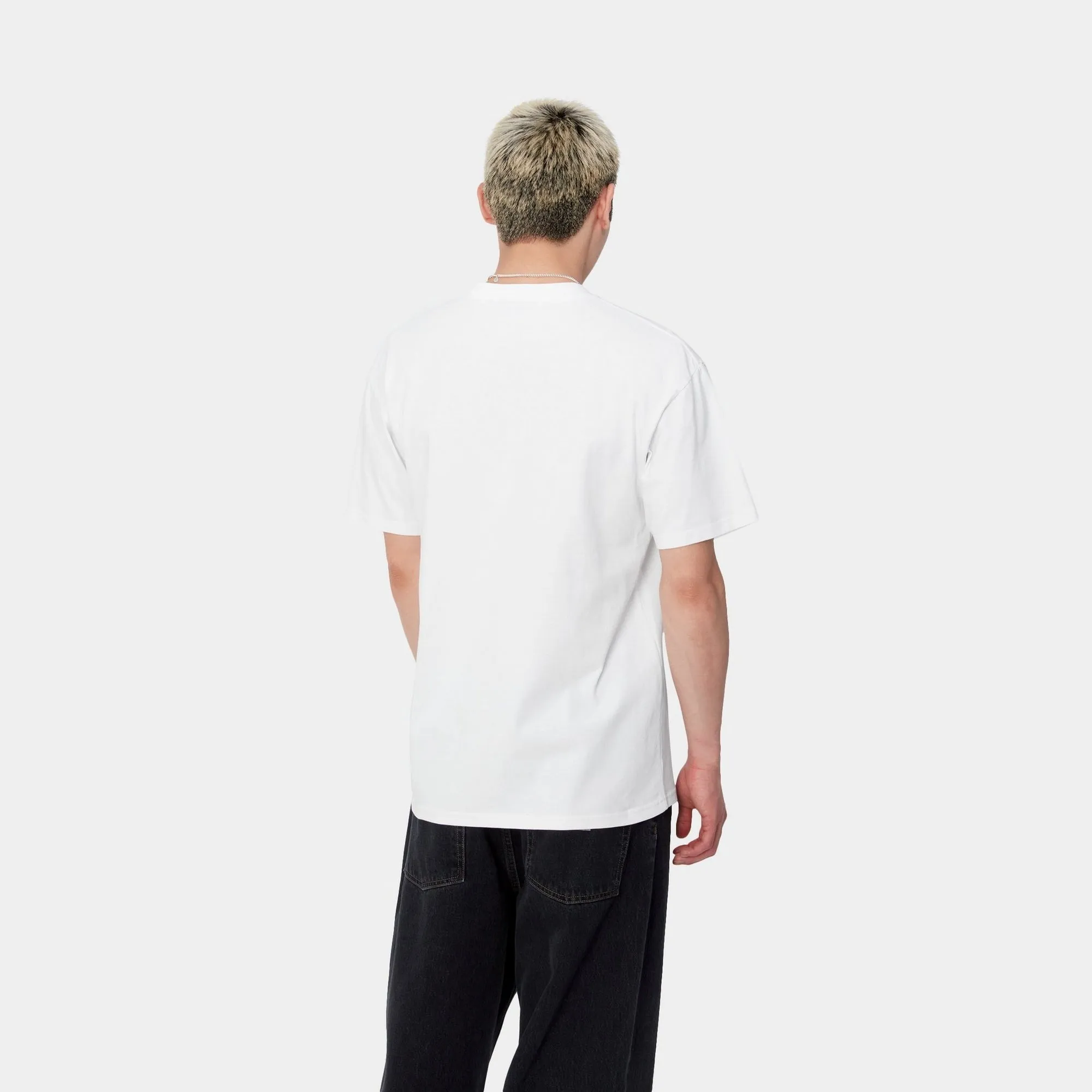 Duster Script T-Shirt | White