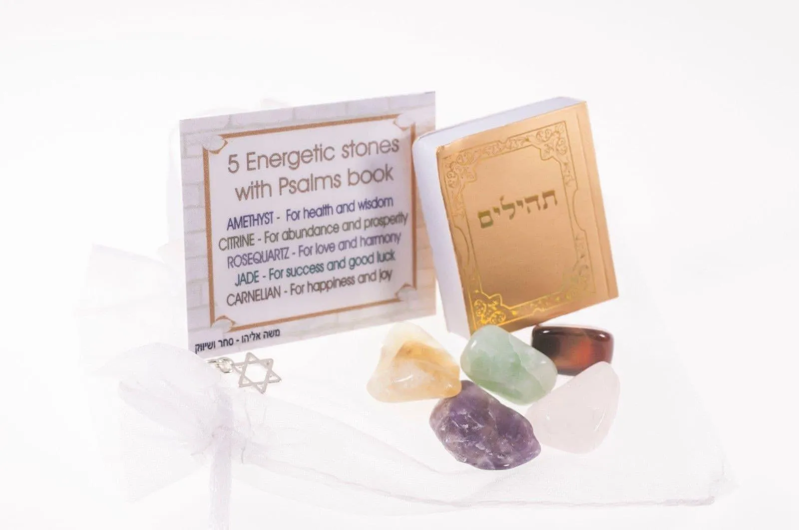 Energetic Stones with Psalms book(in english)