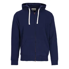 Felpa Uomo Bl'ker Princeton Full Zip Blu Navy