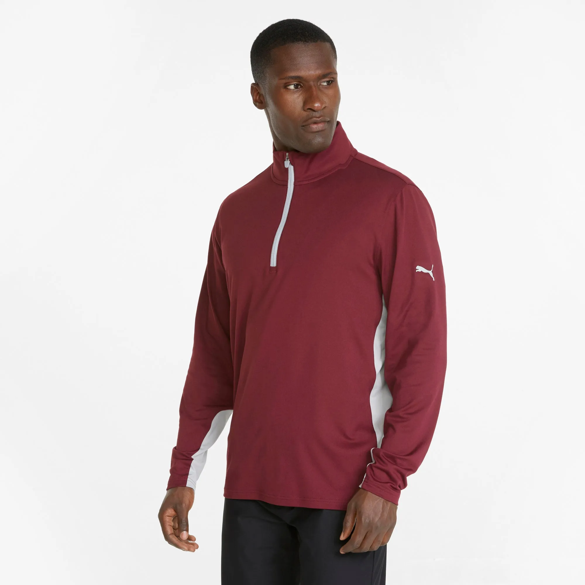 Gamer Golf 1/4 Zip | Zinfandel