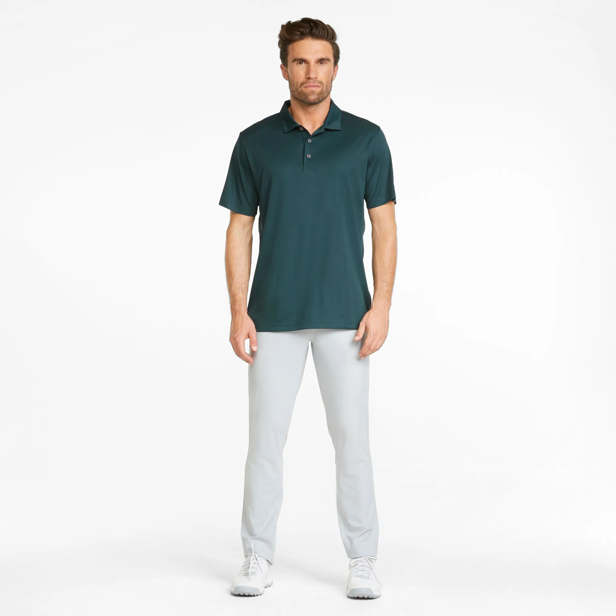 Gamer Golf Polo | Ponderosa Pine