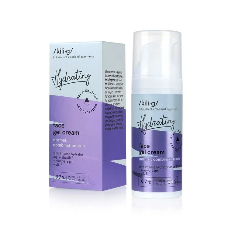 Gel Crema facial hidratante intensiva PIELES NORMALES Y MIXTAS