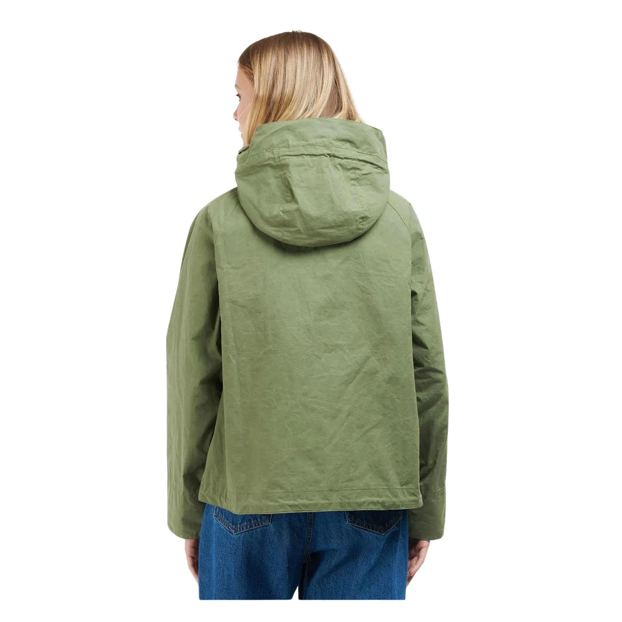 Giubbino Donna Barbour Nith Showerproof Verde