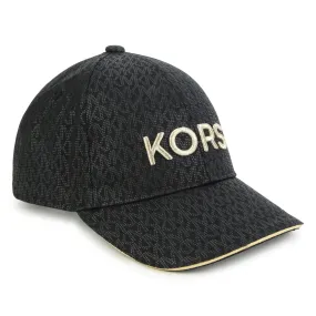 Gorra MICHAEL KORS negra para nias y adolescentes