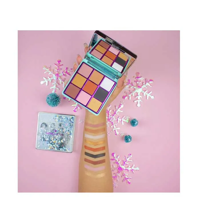 I Heart Revolution - Paleta de sombras Snow Globe - Penguin