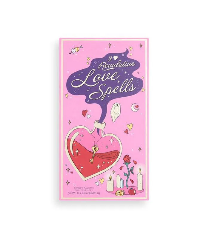 I Heart Revolution - Paleta de sombras Spellbooks - Love Spells