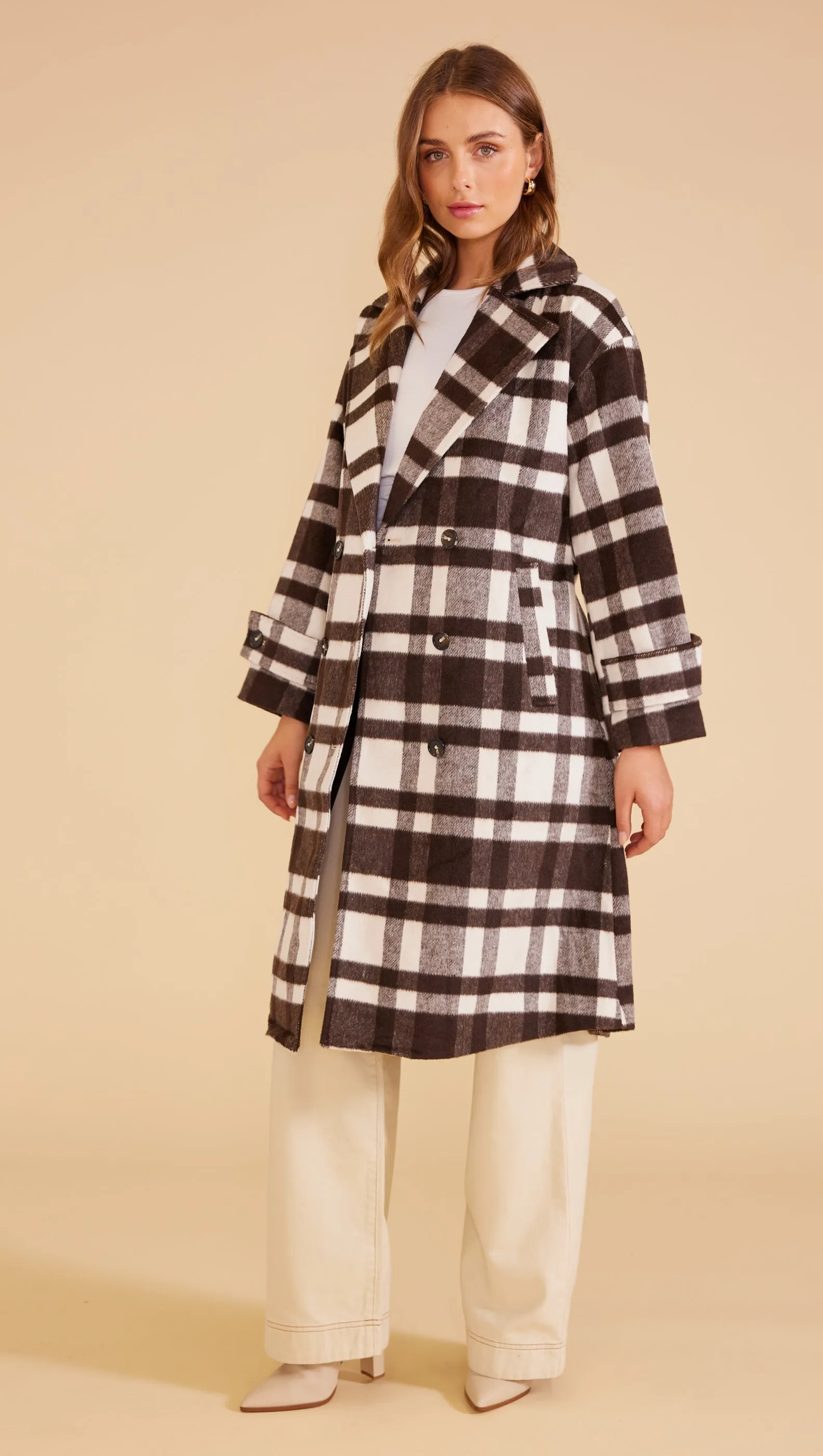 Kennedy Wool Blend Coat