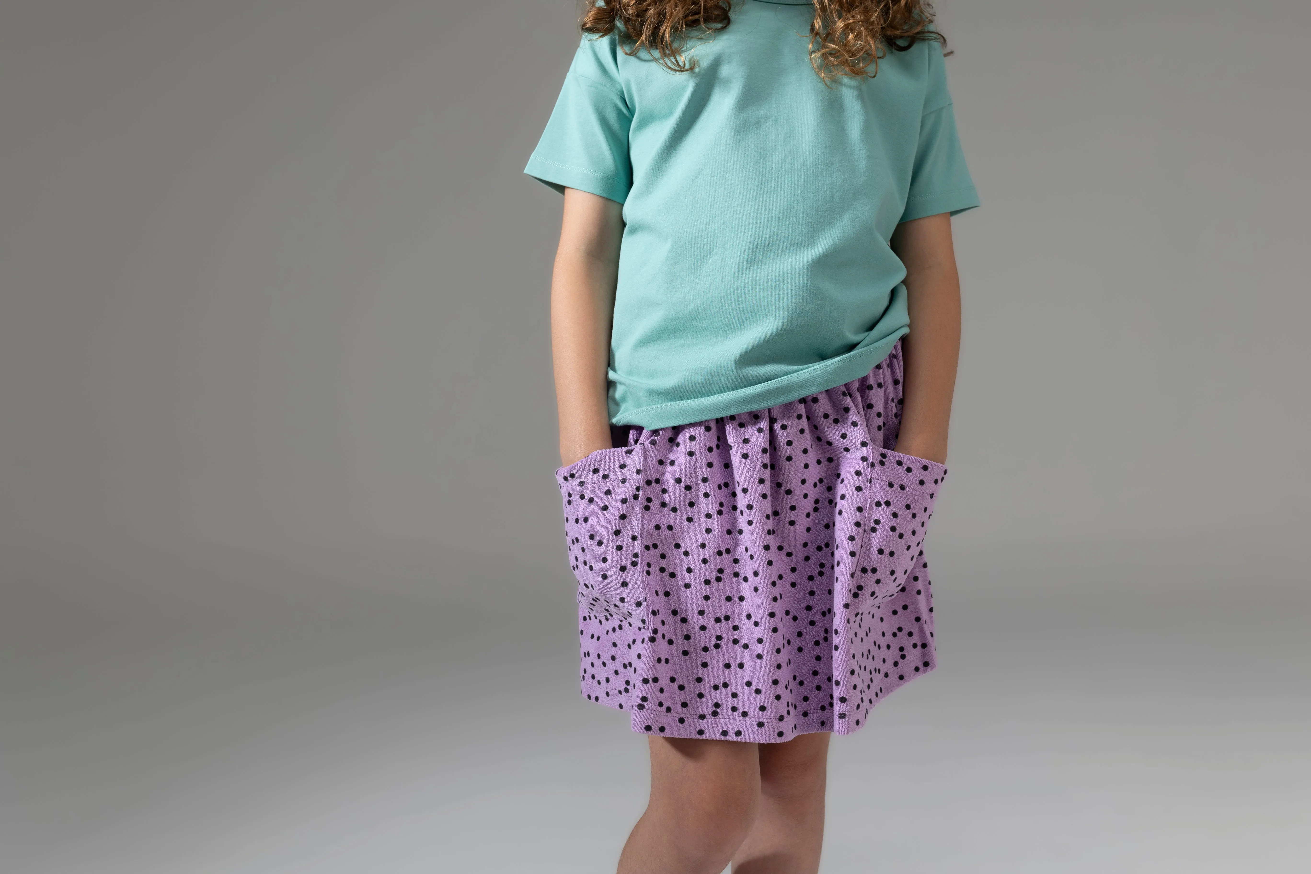 Kinder Rok Stip Violet