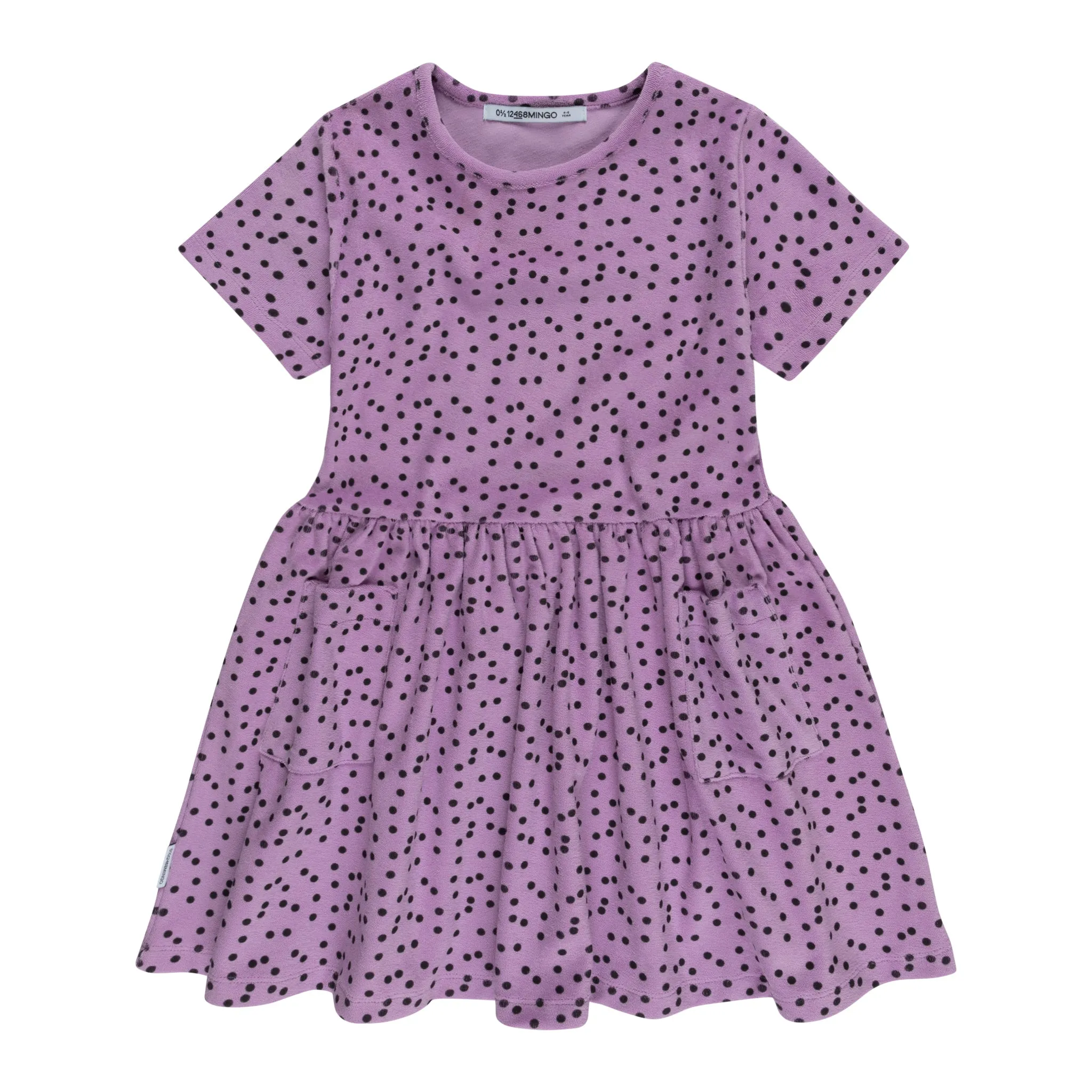 Kinderjurk Stip Violet