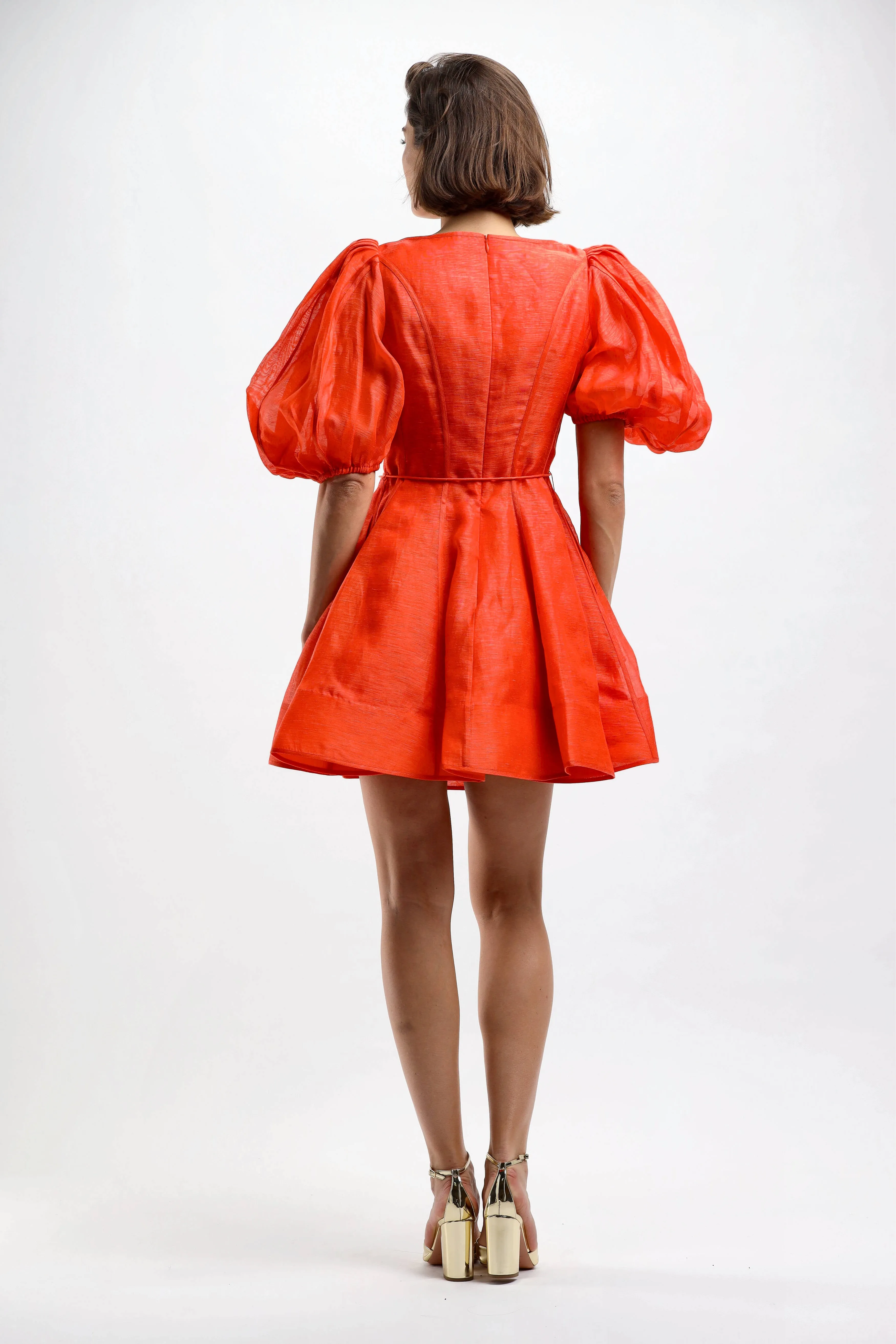 Kleid Tranquillity Flip in Tomato